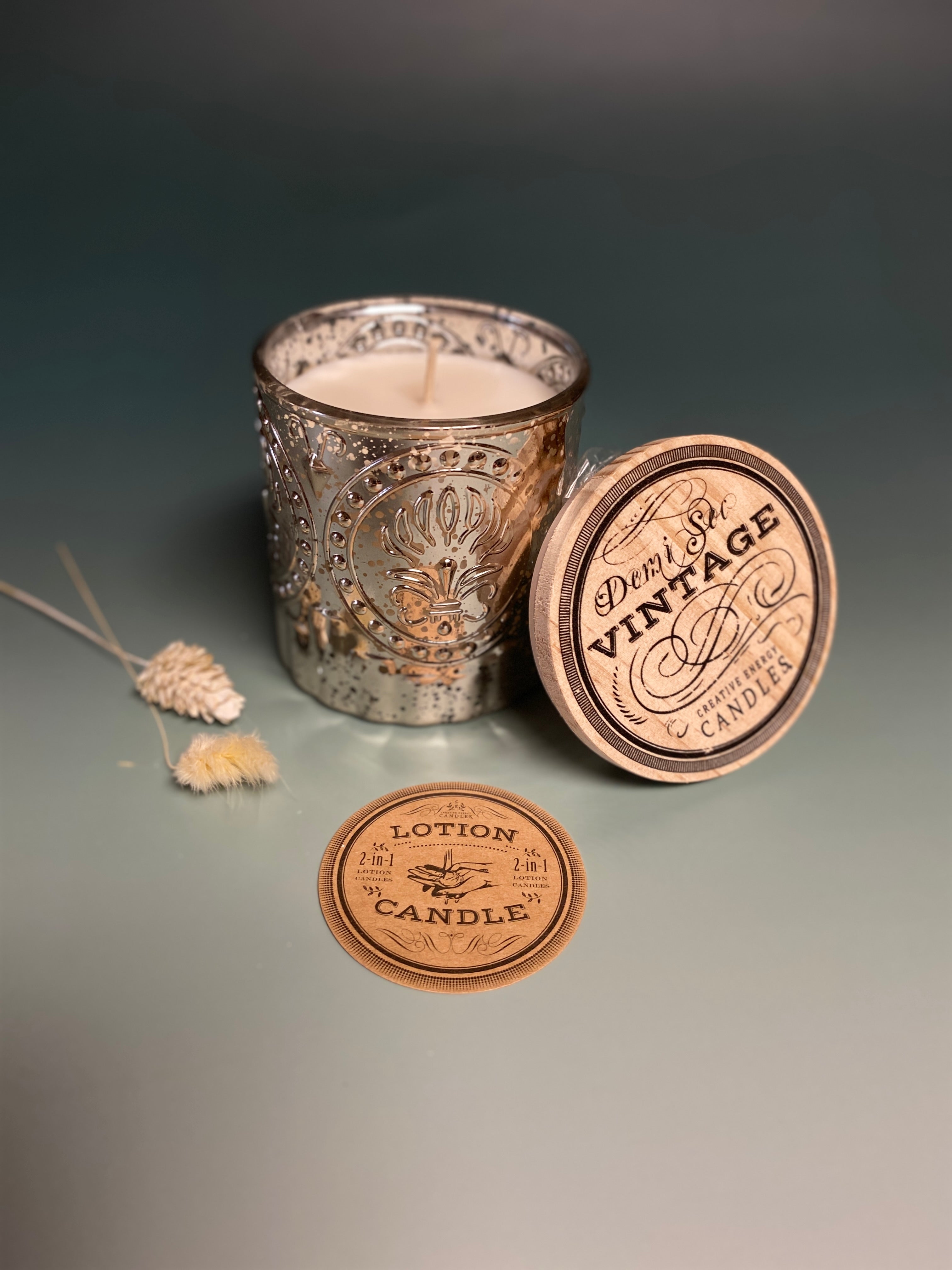 Demi Sec Vintage - White Gold - Creative Energy Candles
