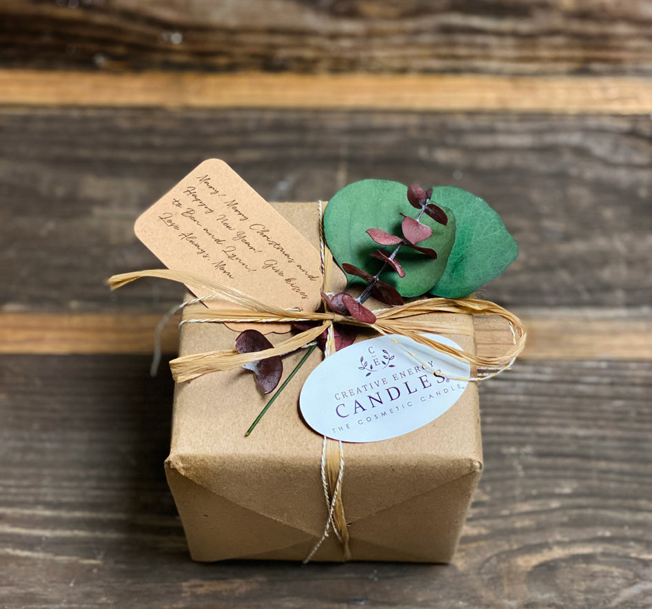 Seasonal Gift Wrap - Creative Energy Candles