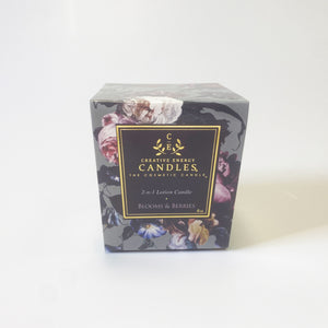 Blooms & Berries Soy Lotion Candle - Creative Energy Candles