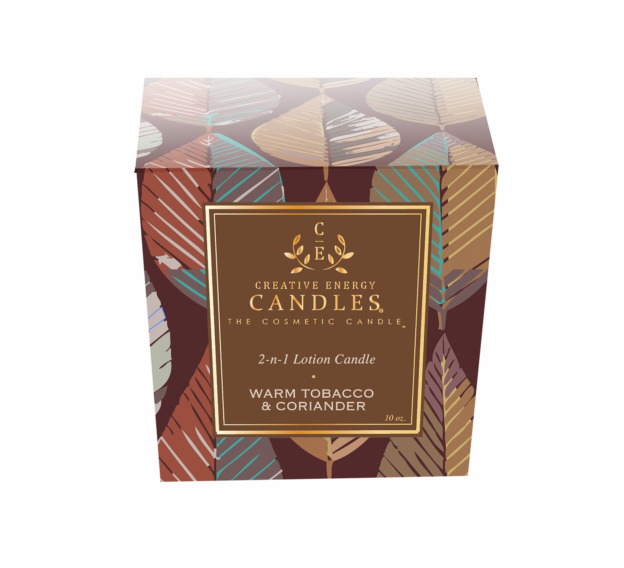 Warm Tobacco & Coriander Soy Lotion Candle - Creative Energy Candles