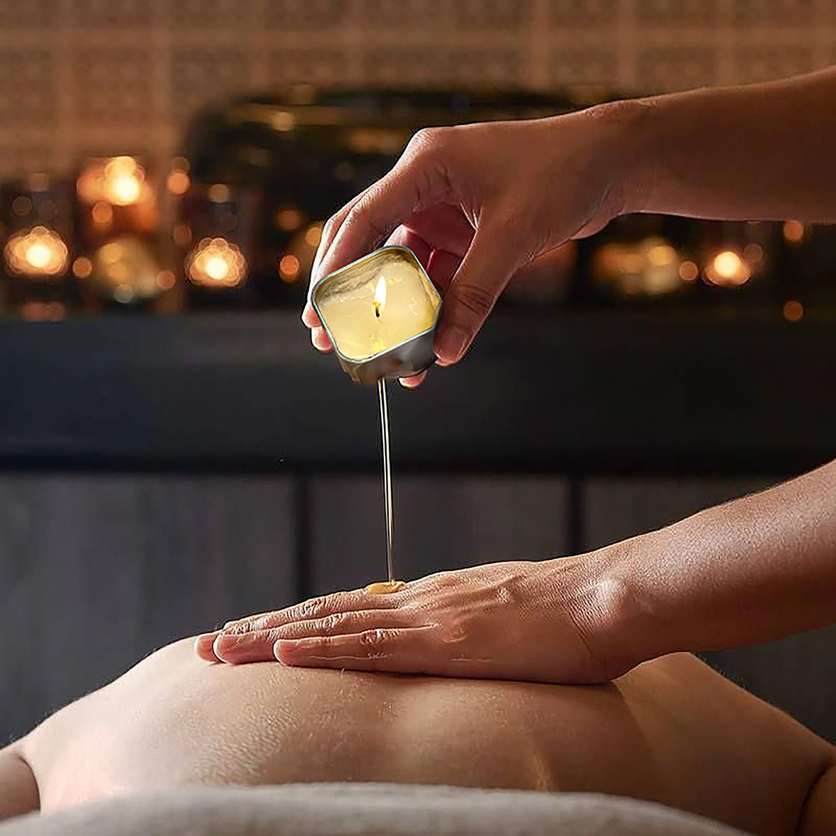 Lotion candles