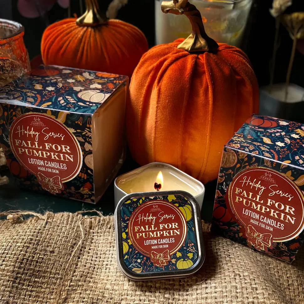 Fall for Pumpkin Soy Lotion Candle
