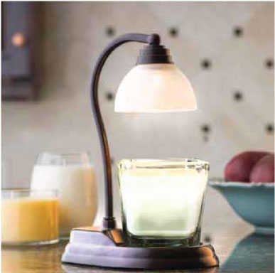 Gold Luna Candle Warmer