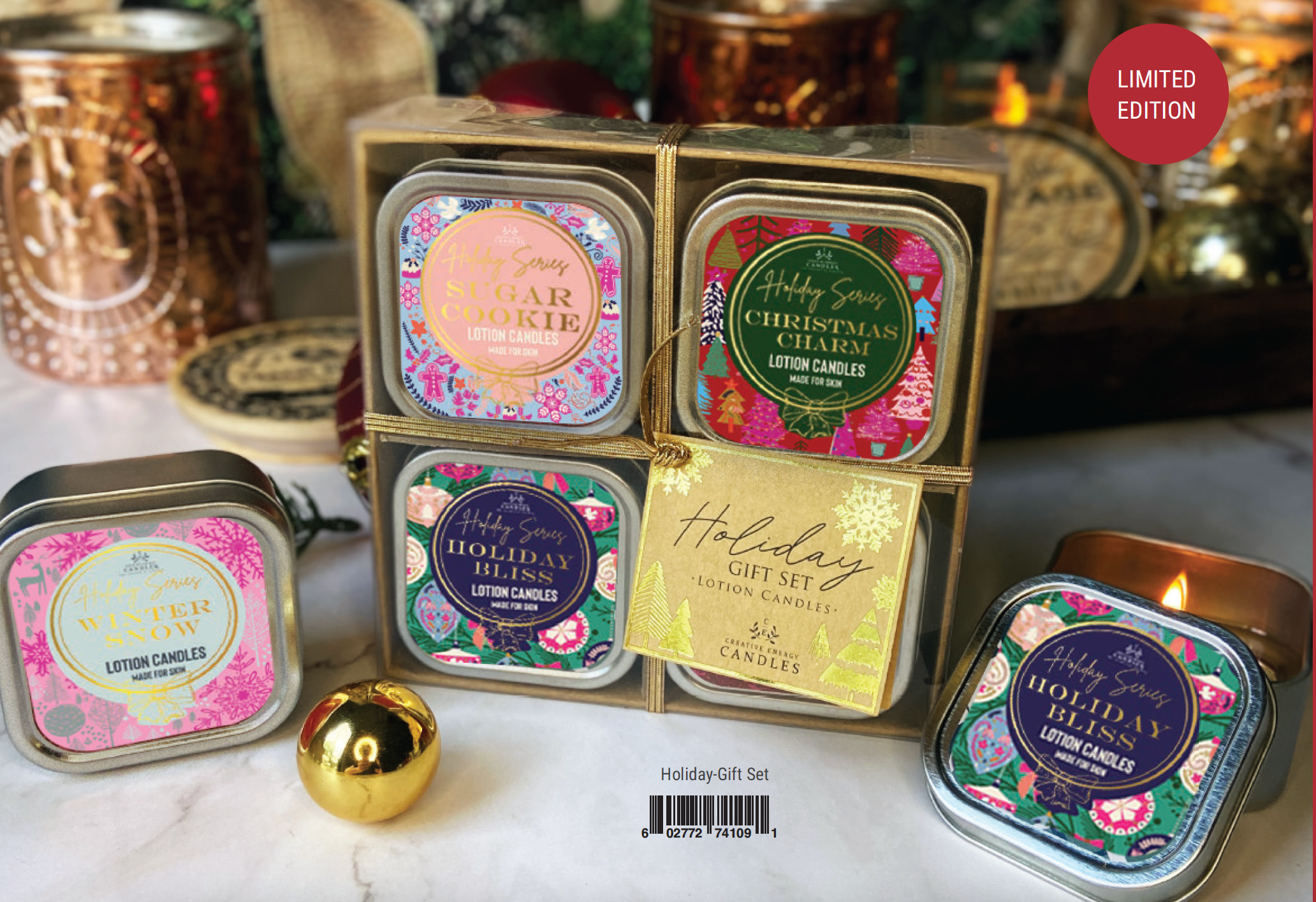 Gift Set | Holiday Gift Set - Creative Energy Candles