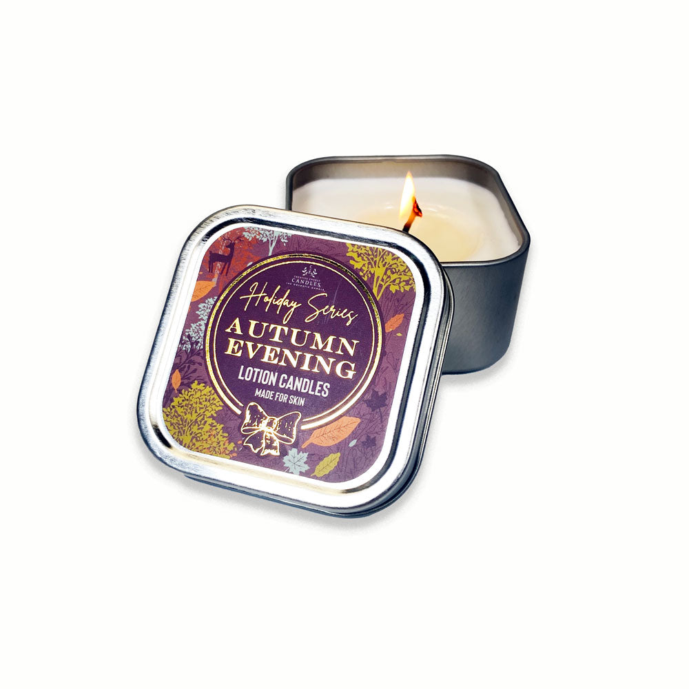 Autumn Evening ~ Soy Lotion Candle - Creative Energy Candles