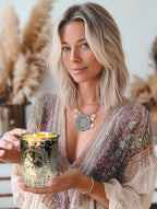 Cashmere and Amber 18 oz ~ Lotion Candle - Creative Energy Candles