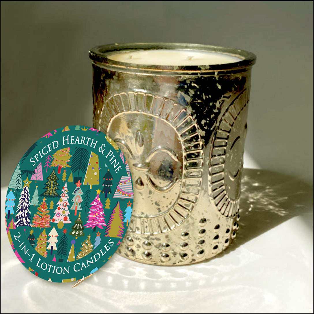 Spiced Hearth 18 oz ~ Lotion Candle