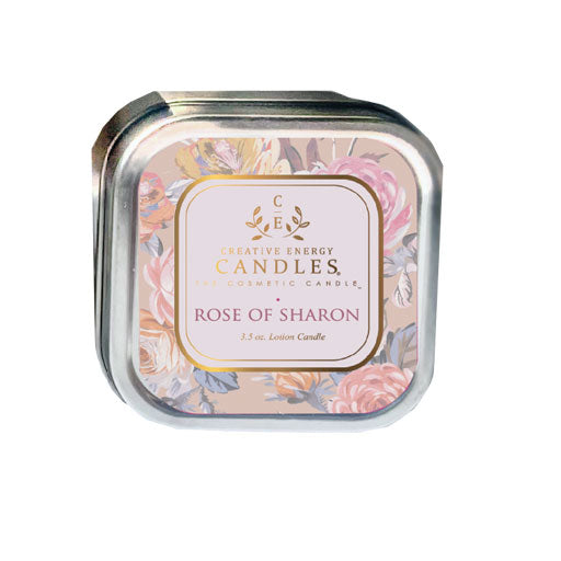 NEW* Rose of Sharon ~ Soy Lotion Candle - Creative Energy Candles