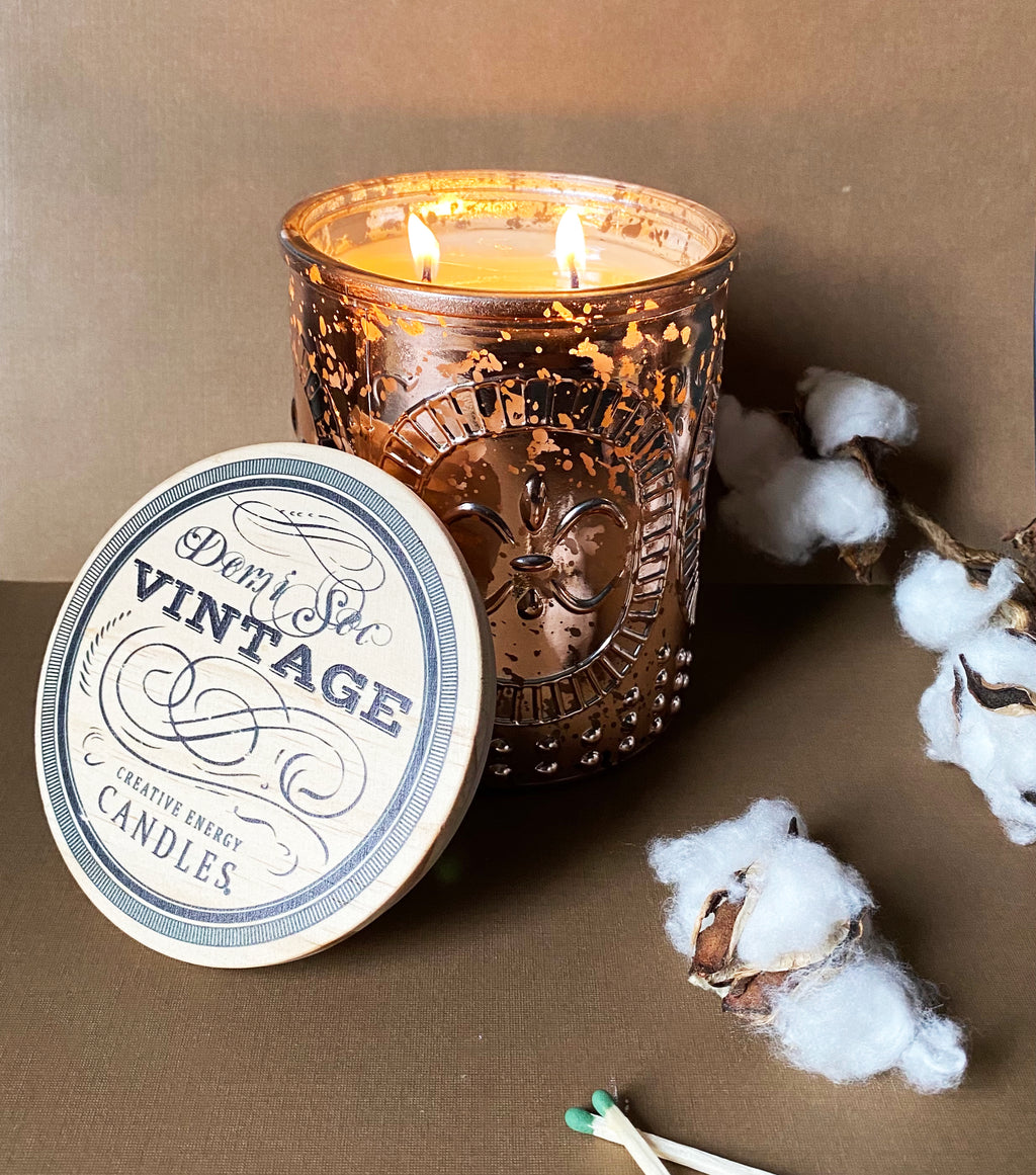 Demi Sec Vintage - White Gold - Creative Energy Candles