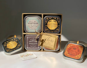 Cheers Gift Set | 2-in-1 Soy Lotion Candles - Creative Energy Candles