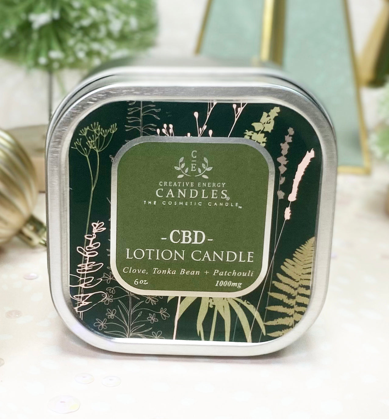 Clove CBD 2-in-1 Lotion Candles - Creative Energy Candles