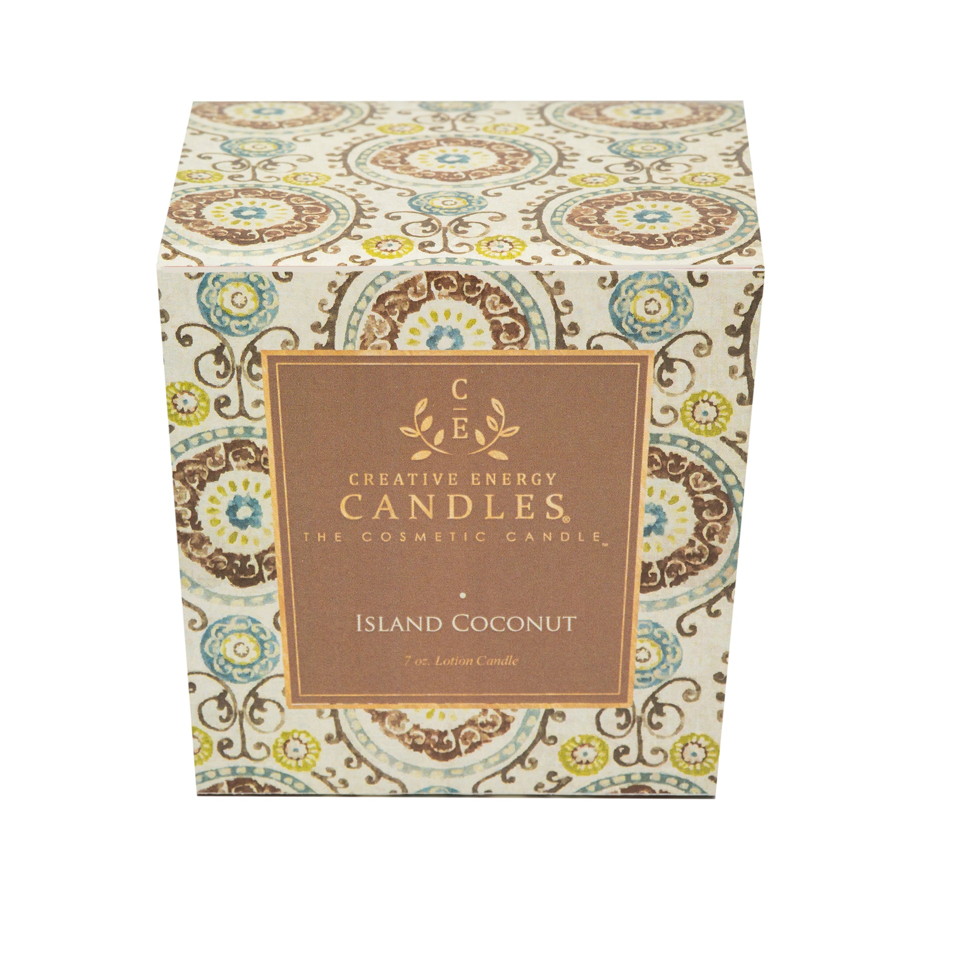 Island Coconut Soy Lotion Candle - Creative Energy Candles