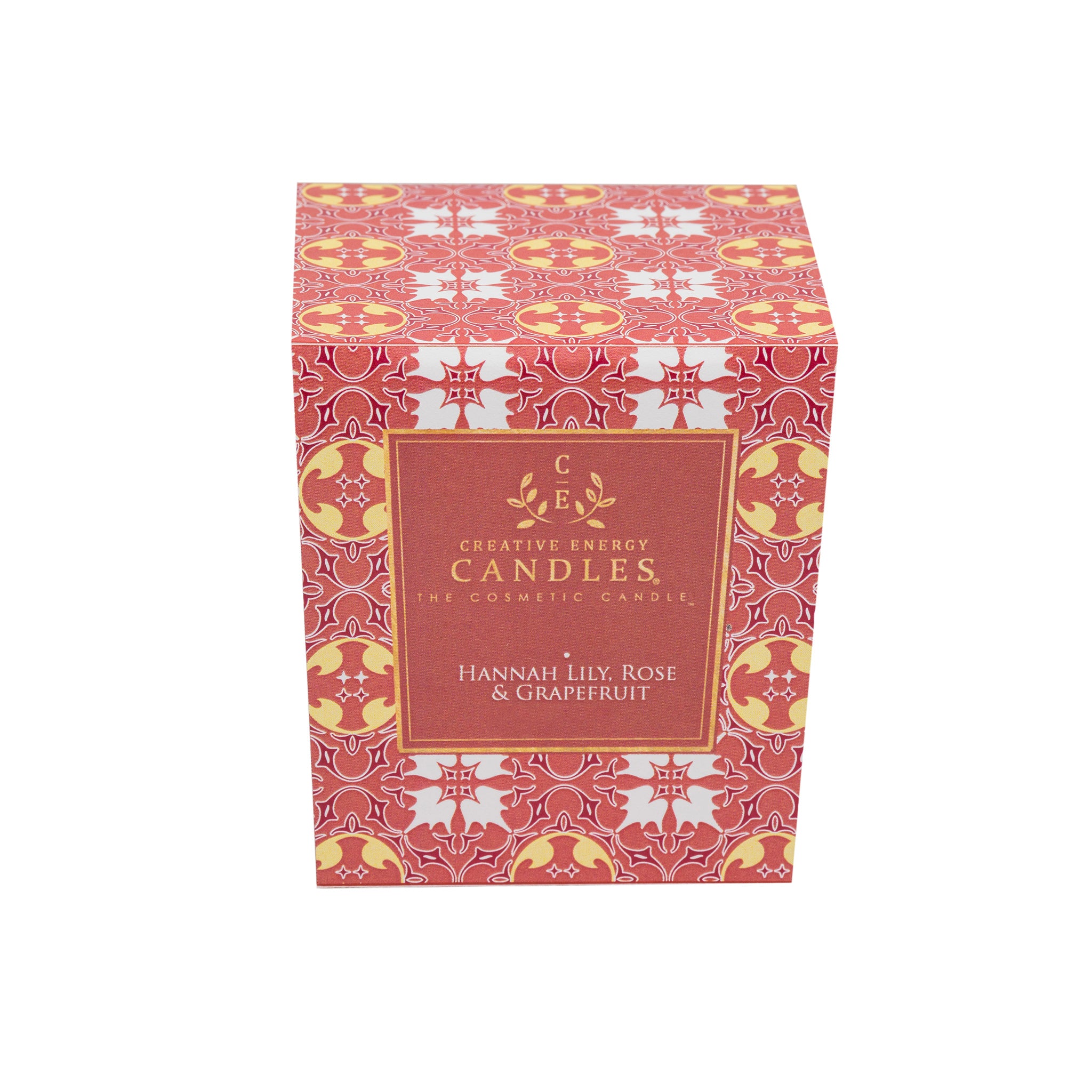 Hannah Lily, Rose & Grapefruit Soy Lotion Candle - Creative Energy Candles