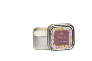 Rosemary & Lavender Soy Lotion Candle - Creative Energy Candles