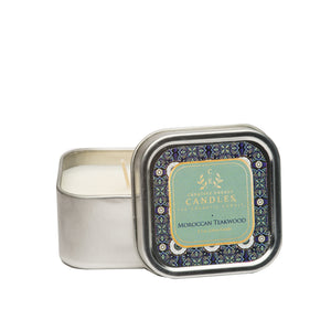 Moroccan Teakwood Soy Lotion Candle - Creative Energy Candles