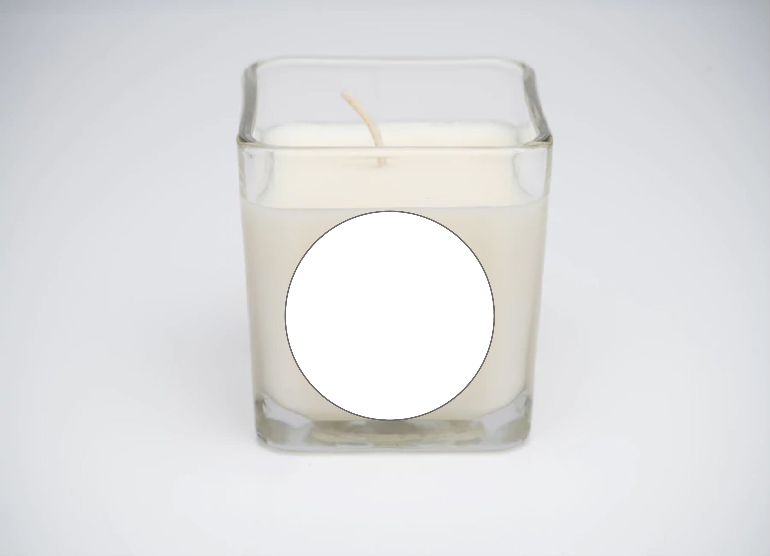 7 oz Large Glass - Custom Labels