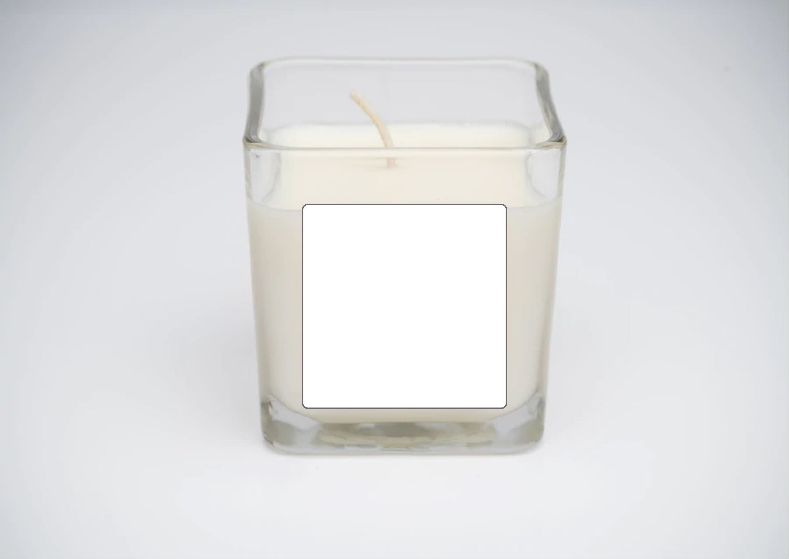 7 oz Large Glass - Custom Labels
