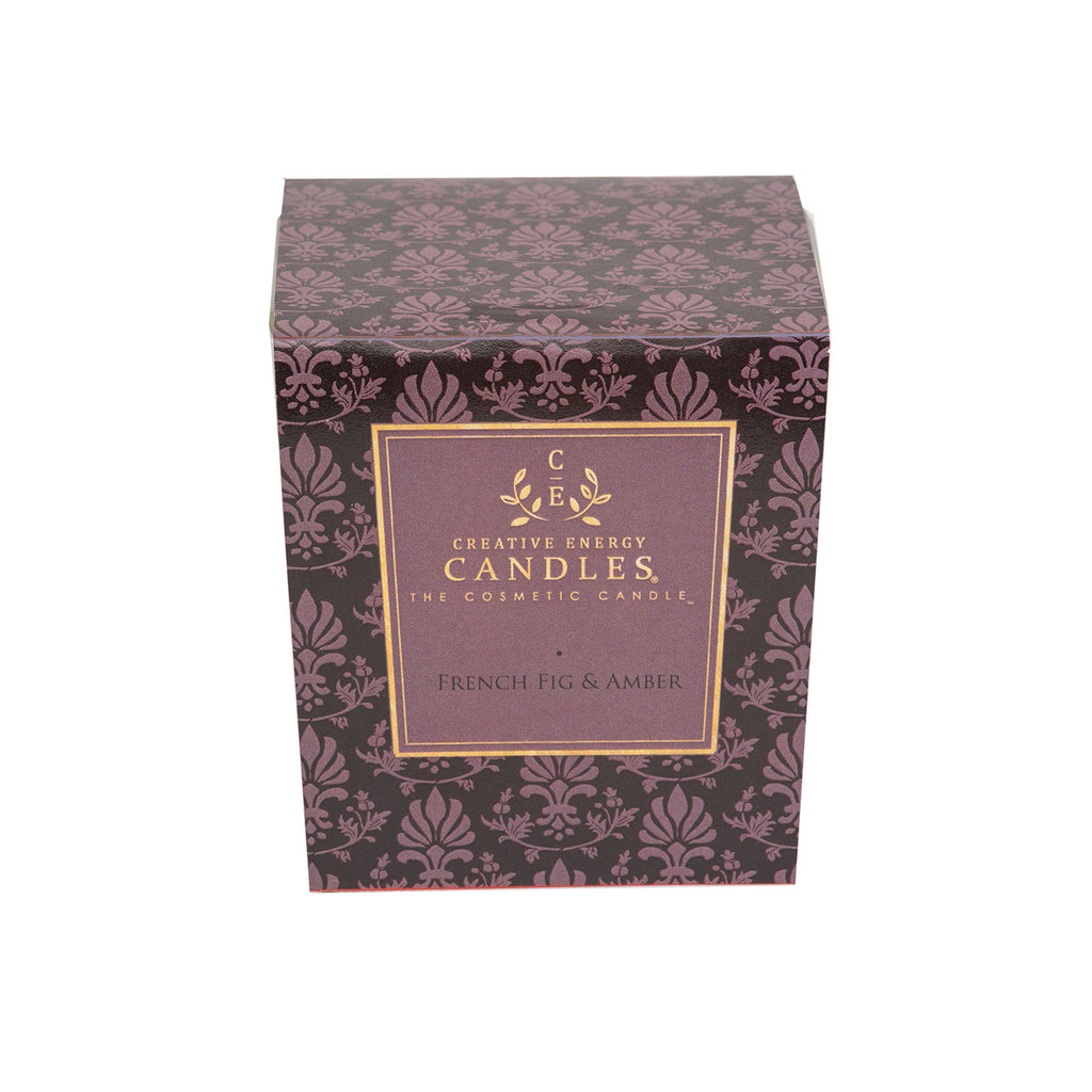French Fig & Amber Soy Lotion Candle - Creative Energy Candles