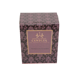 French Fig & Amber Soy Lotion Candle - Creative Energy Candles