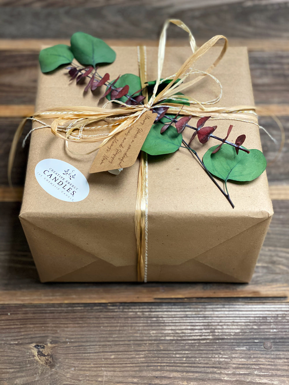 Seasonal Gift Wrap - Creative Energy Candles