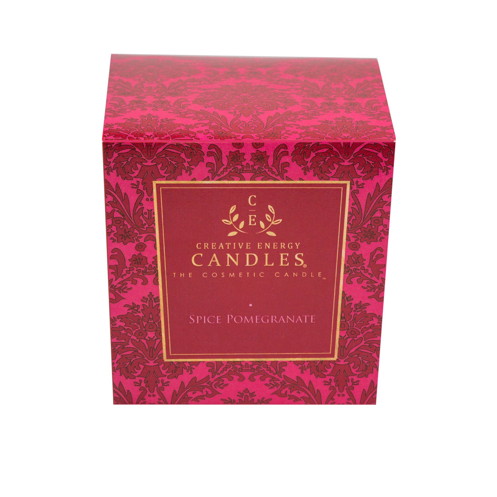 Spiced Pomegranate Soy Lotion Candle - Creative Energy Candles