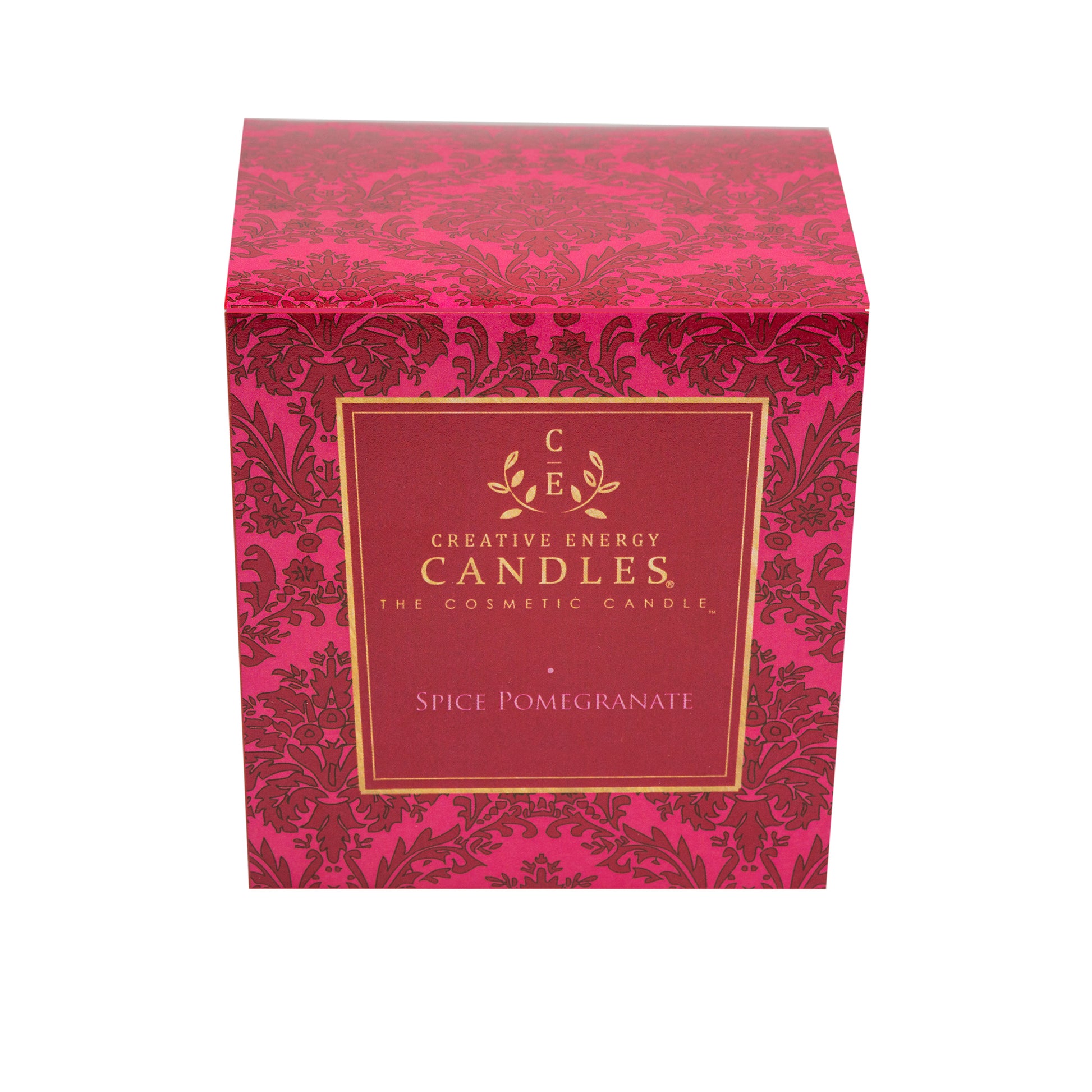 Spiced Pomegranate Soy Lotion Candle - Creative Energy Candles