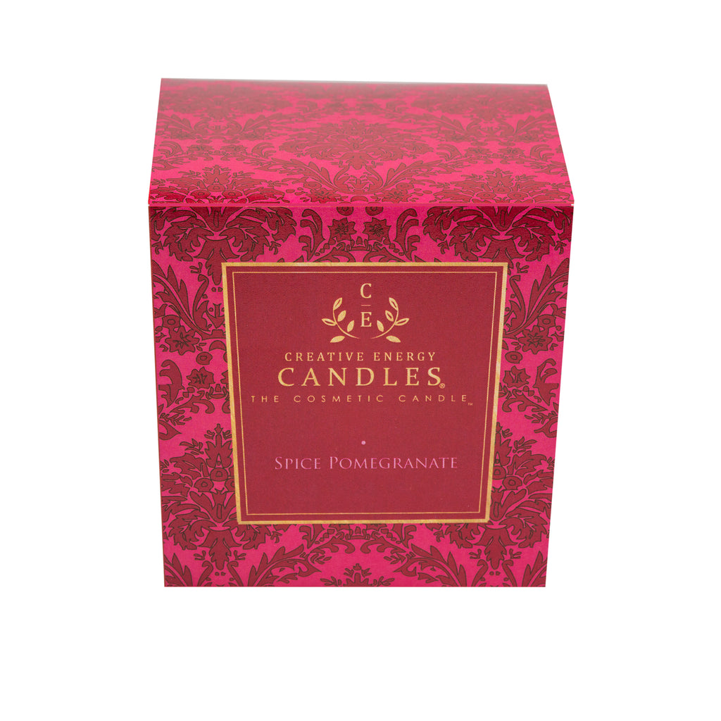 Spiced Pomegranate Soy Lotion Candle - Creative Energy Candles