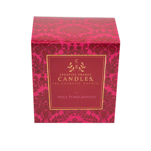 Spiced Pomegranate Soy Lotion Candle - Creative Energy Candles