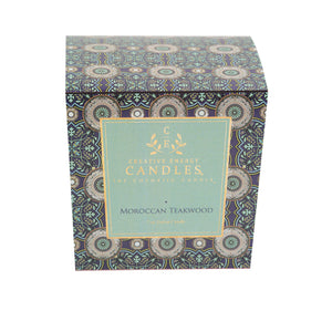 Moroccan Teakwood Soy Lotion Candle - Creative Energy Candles