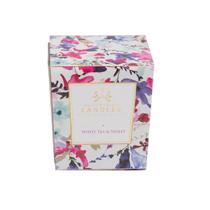 White Tea & Violet Soy Lotion Candle